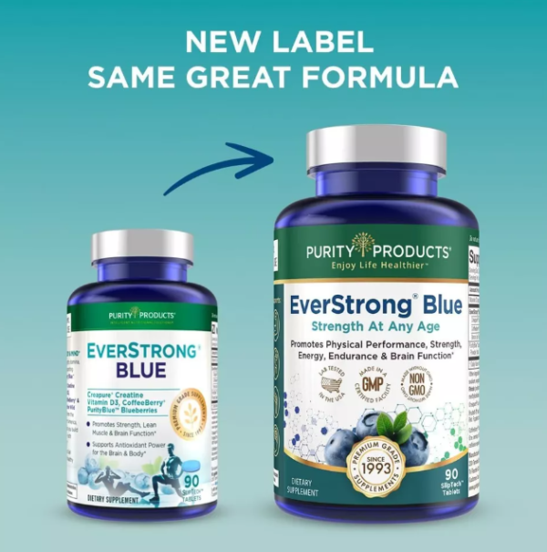 Purity Products EverStrong Blue - 90 Tablets - Image 3