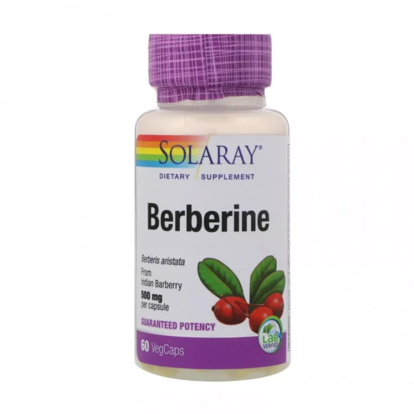 Solaray Berberine 60 vegcaps 500mg